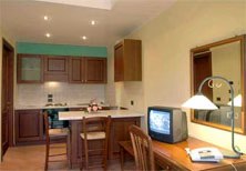 Obývací část apartmánu